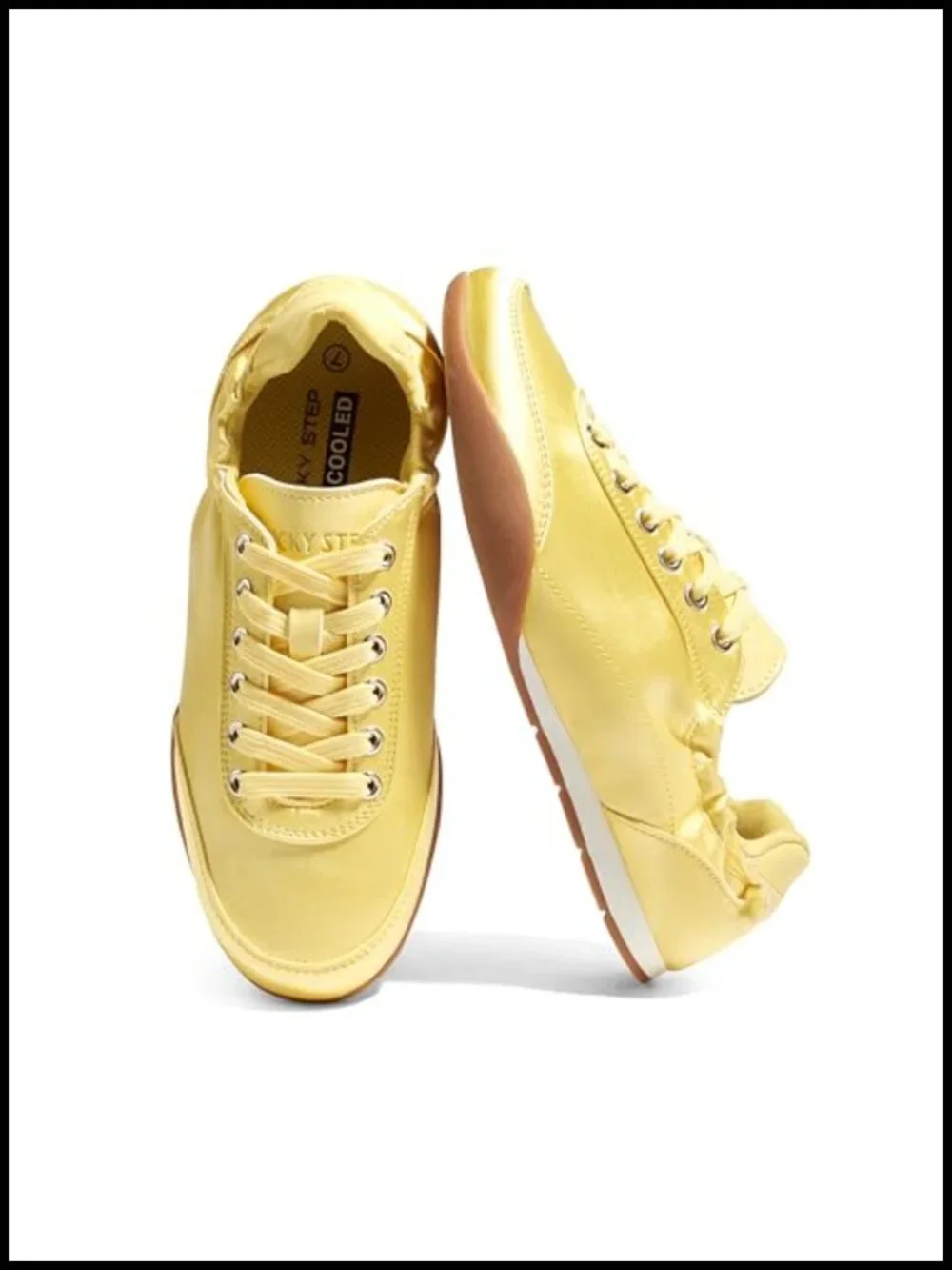 Retro Fashion Sneakers - Lightweight Satin Ballet Walking Shoes, Non Slip